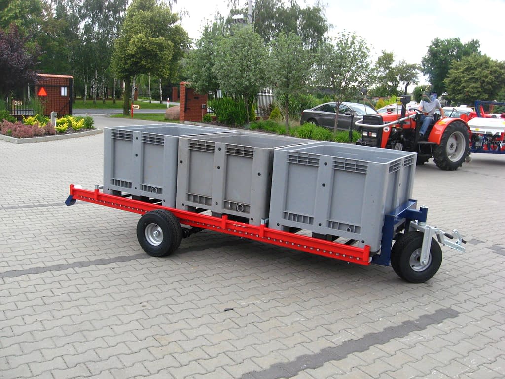 Orchard bin trailers platform 3, 2 and 1 Poland